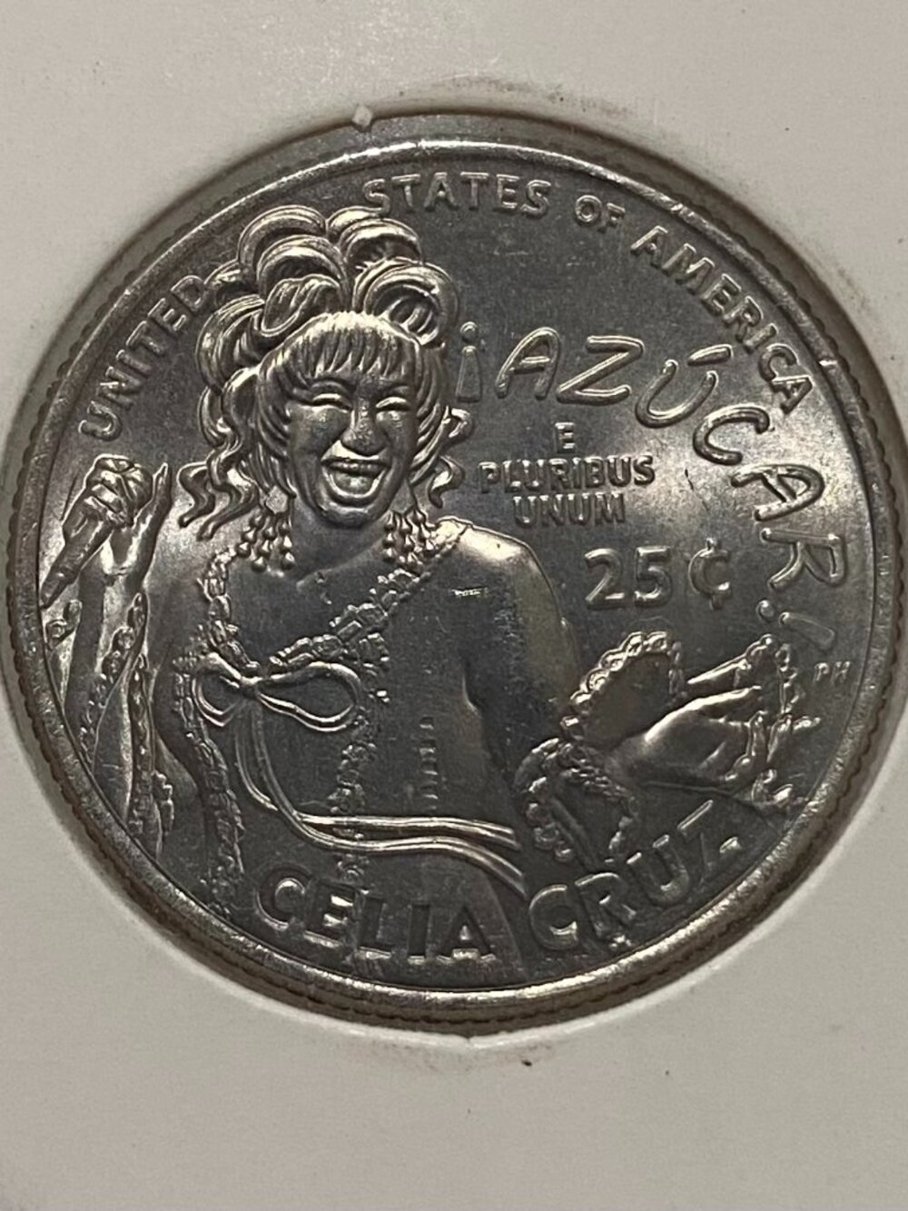 2024-P Celia Cruz American Women Quarter ERROR